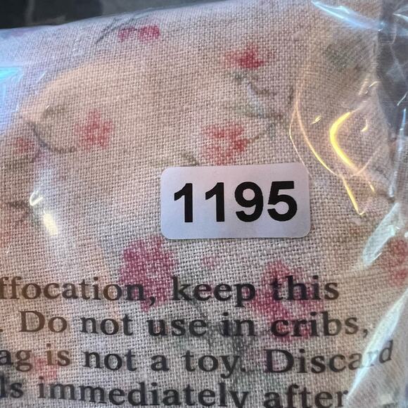 VTG Van Heusen Linen Blend Ditzy Floral Button Up Top Size S Cottagecore Ecru - Picture 9 of 9